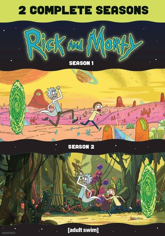 Front. Rick and Morty: Seasons 1-2 (DVD Set) [DVD].