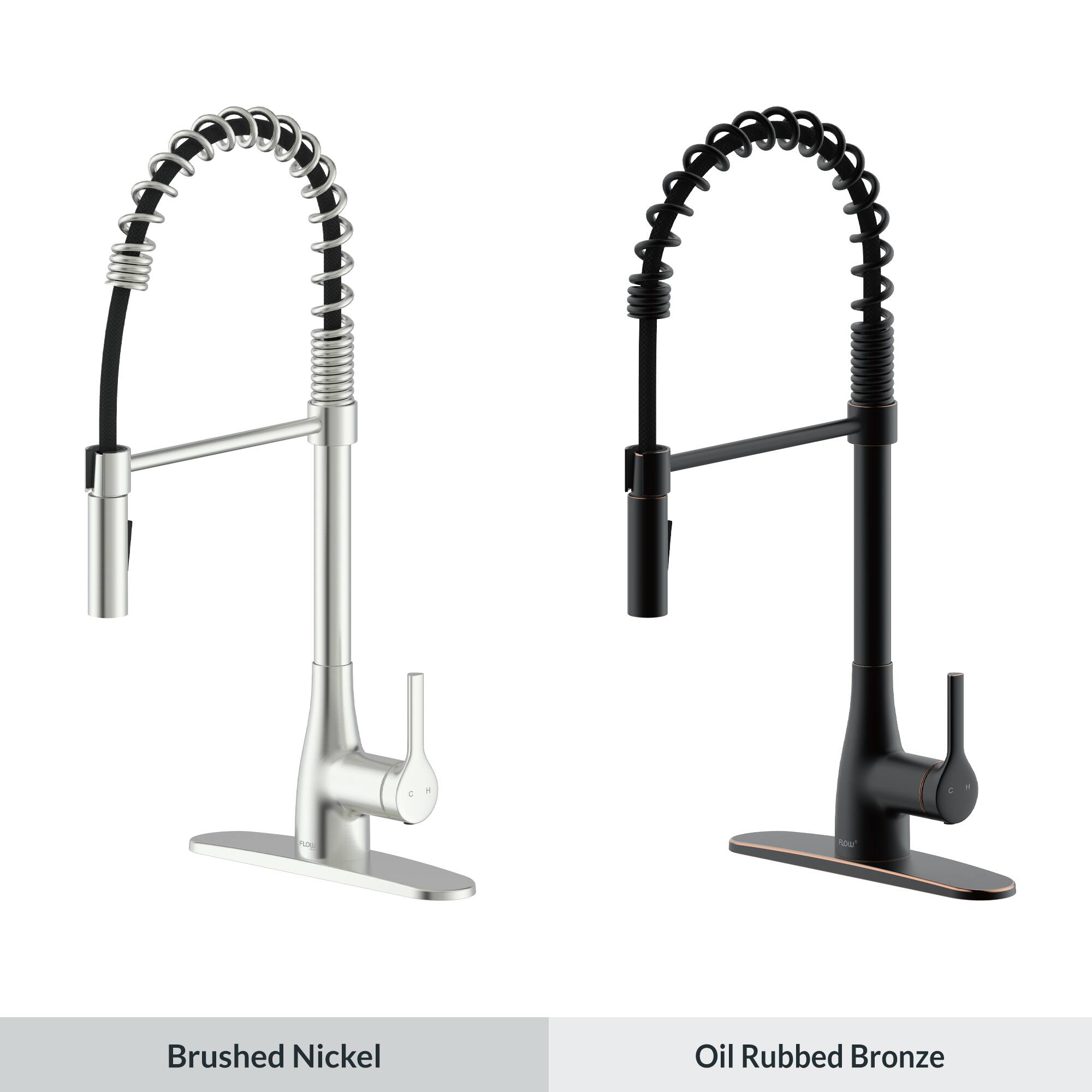 Brushed Nickel  
Oil Rubbed Bronze
