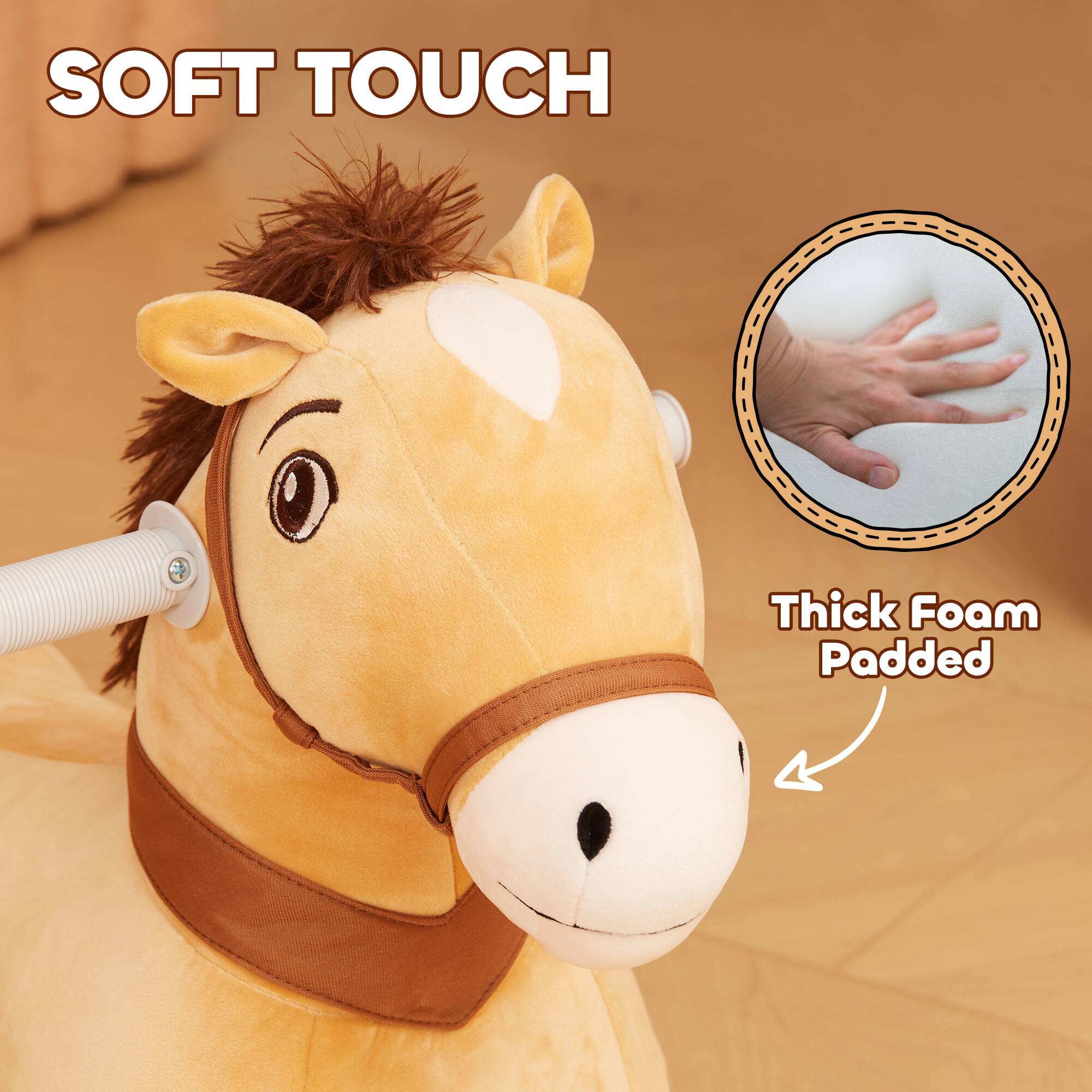 SOFT TOUCH  
Thick Foam Padded