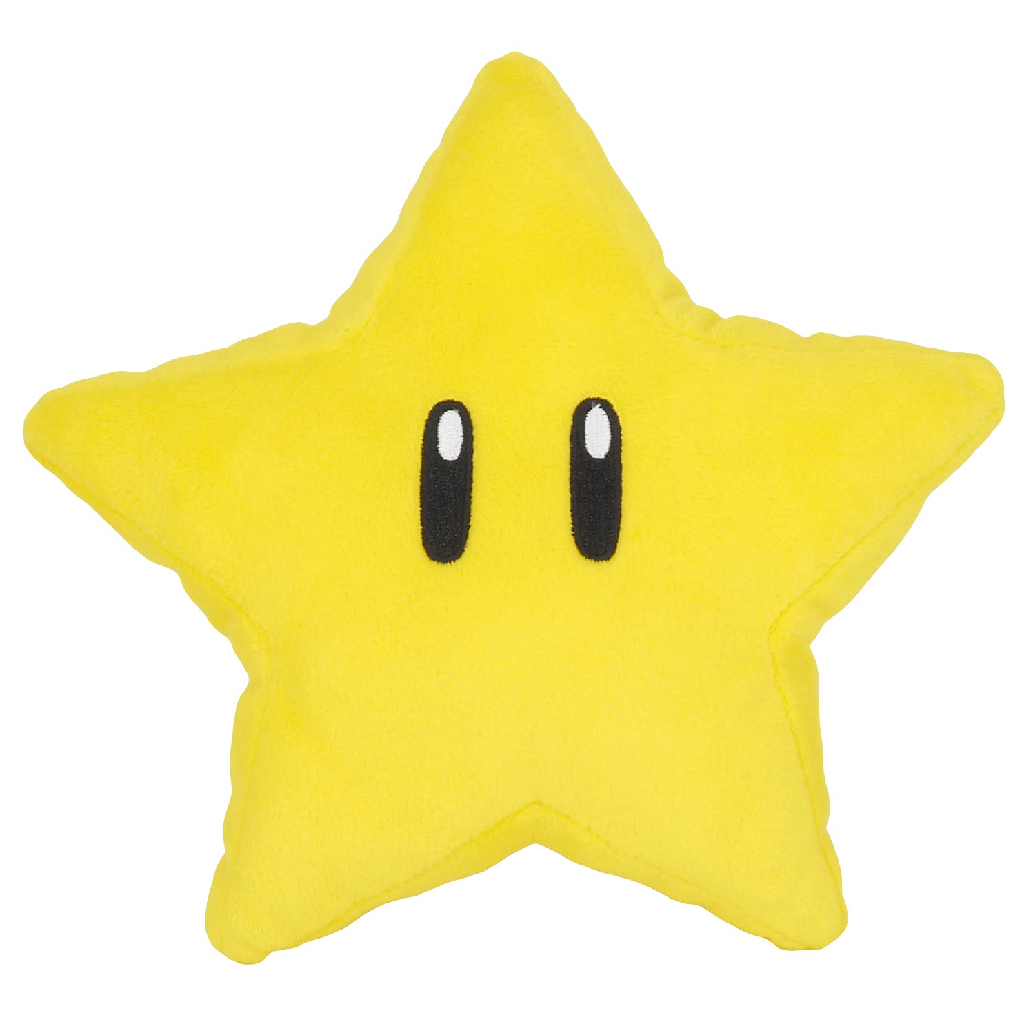 Alt View 1. Sanei - Little Buddy 1823 Super Mario All Star Collection Super Star 6" Plush,Yellow.