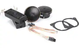 Infinity - KAPPA203S 2” car audio midrange w/bandpass crossover enclosure - Black