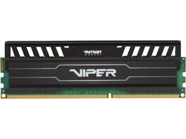Patriot - Viper 3 8GB 240-Pin PC RAM DDR3 1600 (PC3 12800) Desktop Memory Model PV38G160C0 - Black