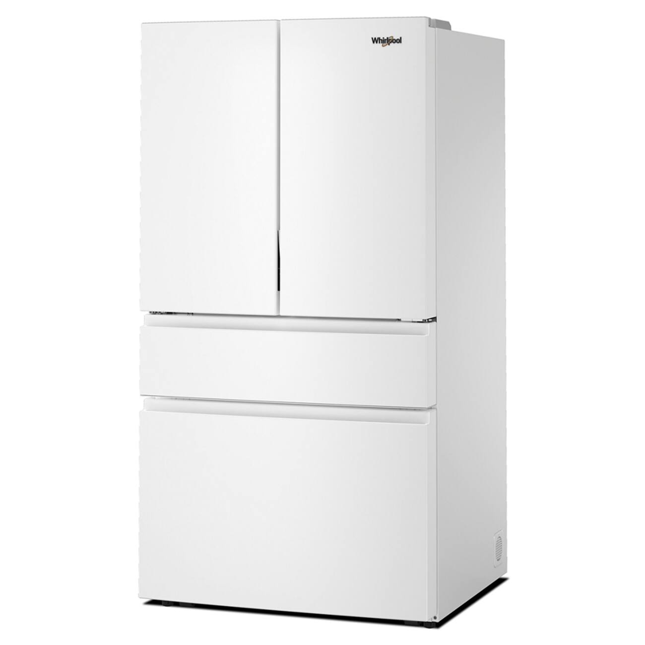 Alt View 10. Whirlpool - 36 in. Wide 30 cu. ft. Family-Sized Capacity French Door Refrigerator with Flexible Temperature Drawer - White.