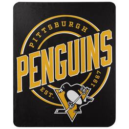 Northwest - Pittsburgh Penguins 50" x 60" Campaign Fleece Throw - Black