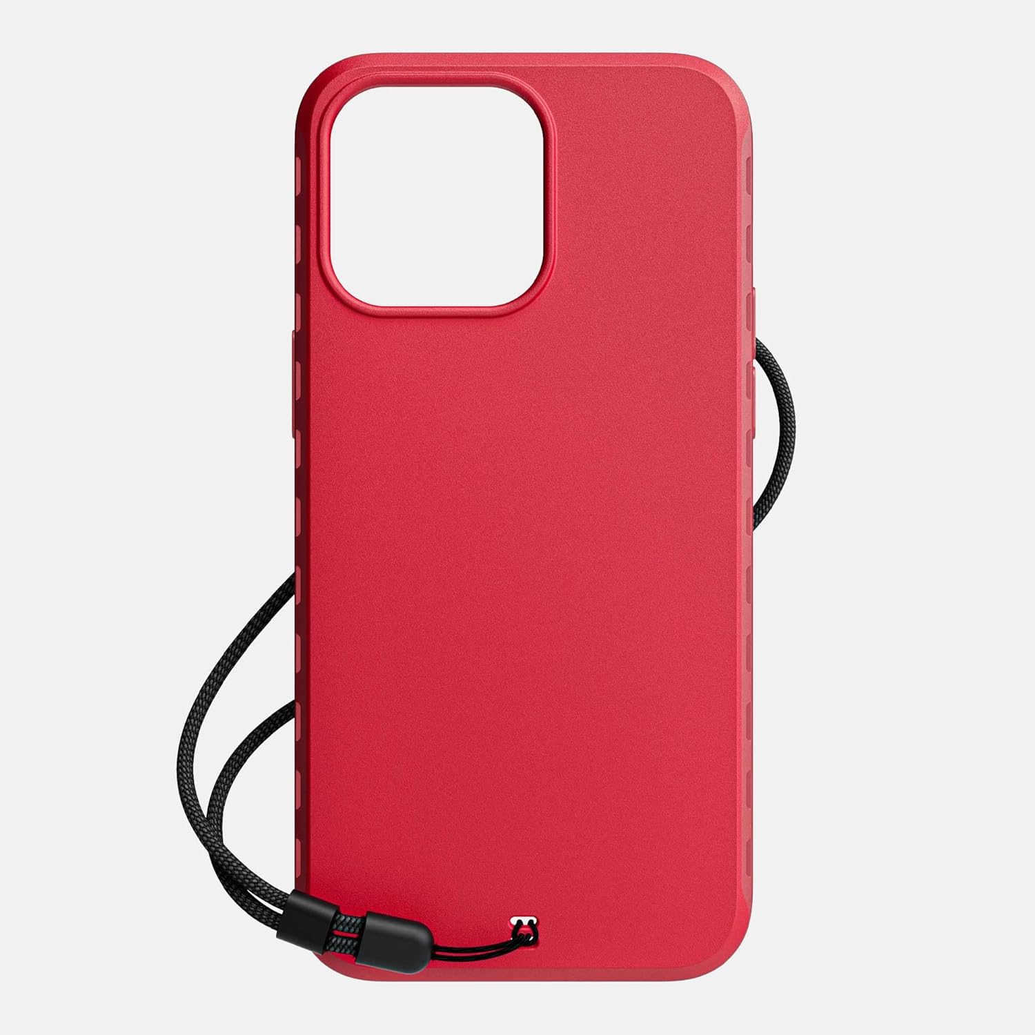 Left. BodyGuardz - BodyGuardz Paradigm Pro with MagSafe Case - iPhone 15 Pro Max - Pomegranate Red.