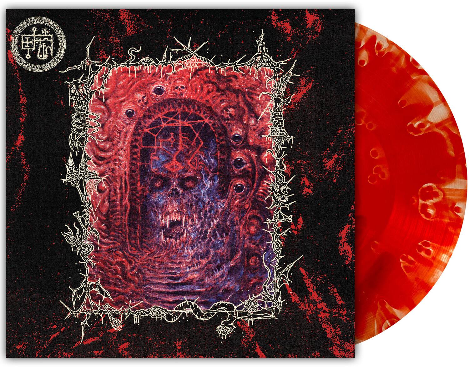 Front. Devil Master - Bloody Dreams   (RED)   - VINYL LP.