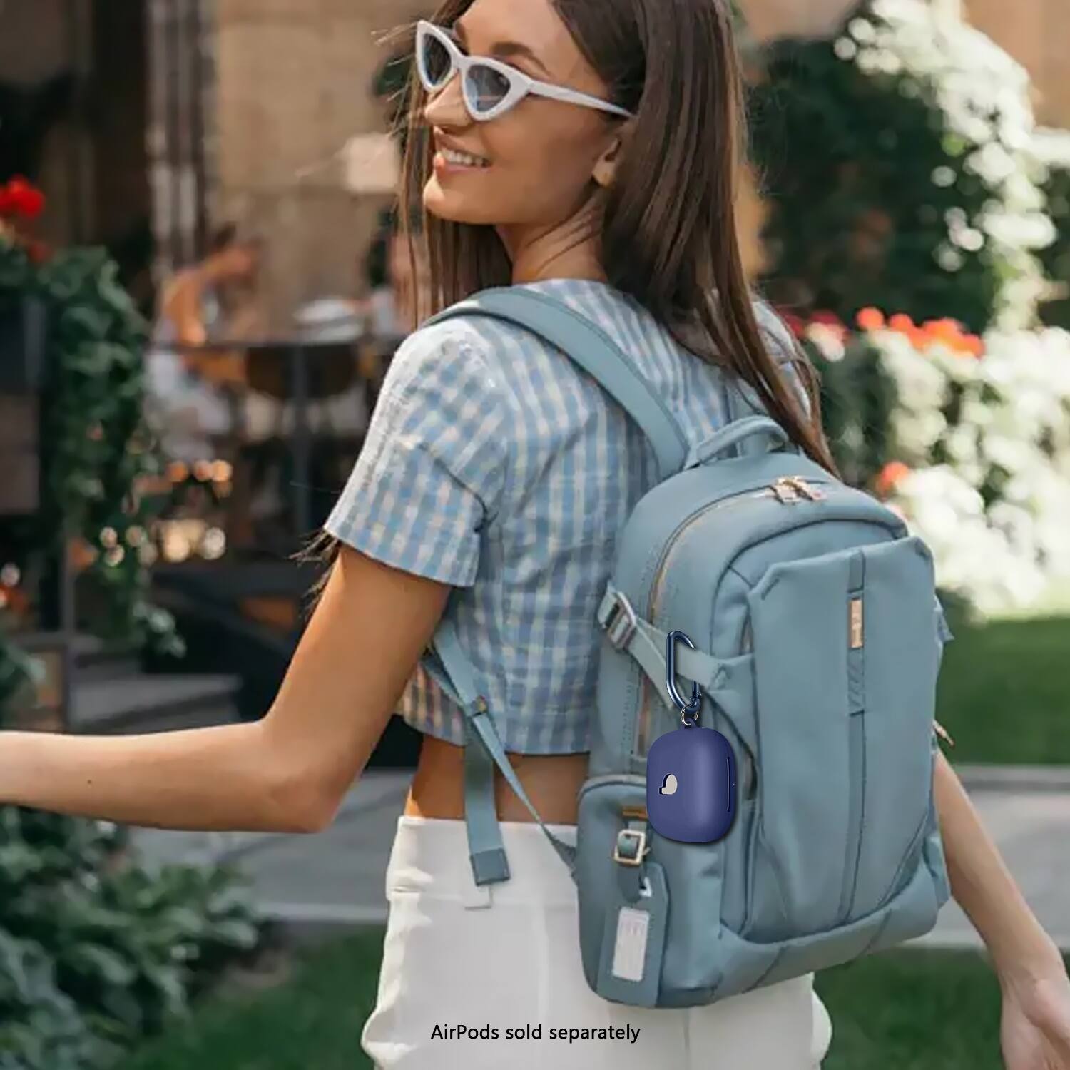 AirPods sold separately.