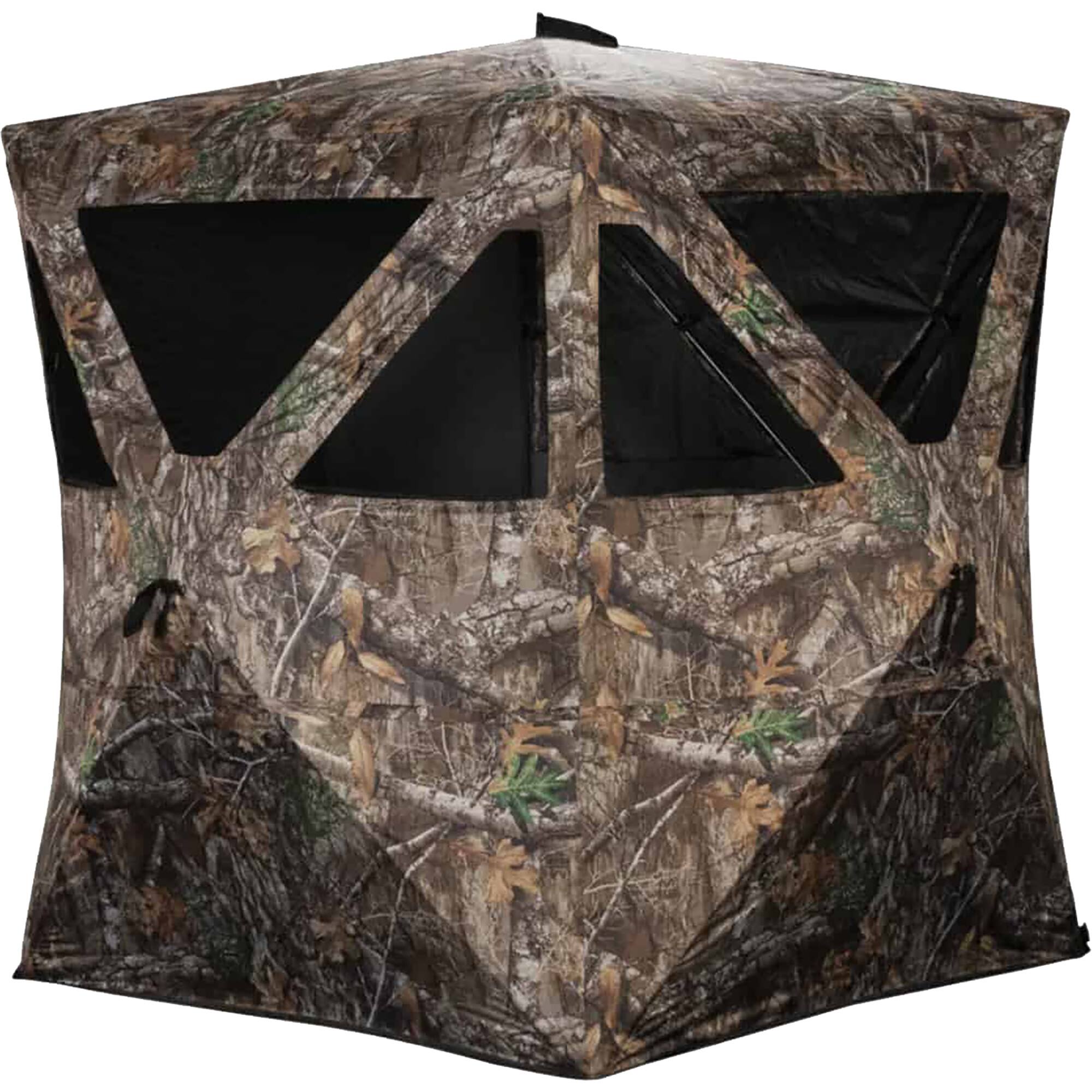 Front. Rhino - Rhino 100 Hunting 5-Hub Blind - Realtree Edge - Realtree Edge.