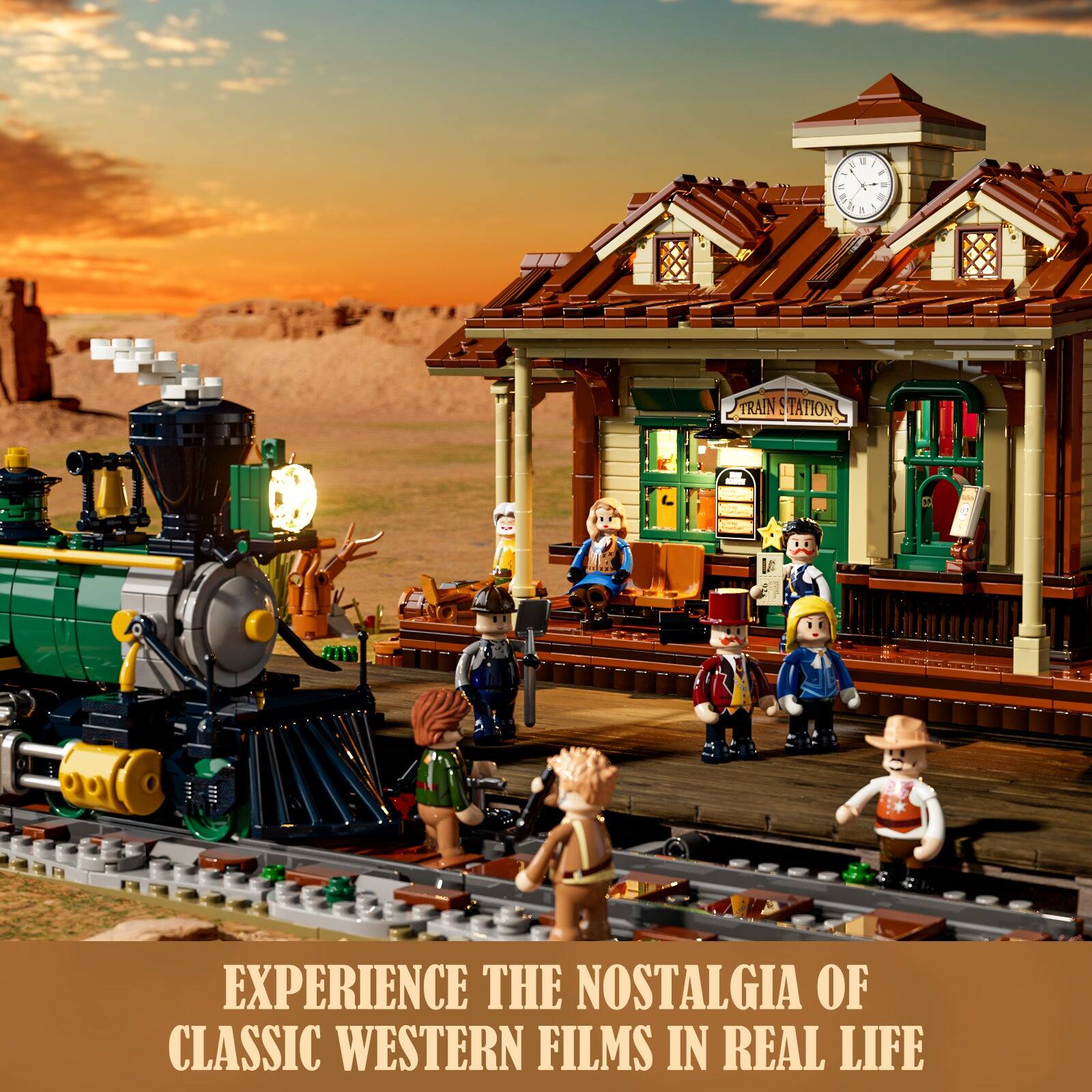 Experience the nostalgia of classic western films in real life