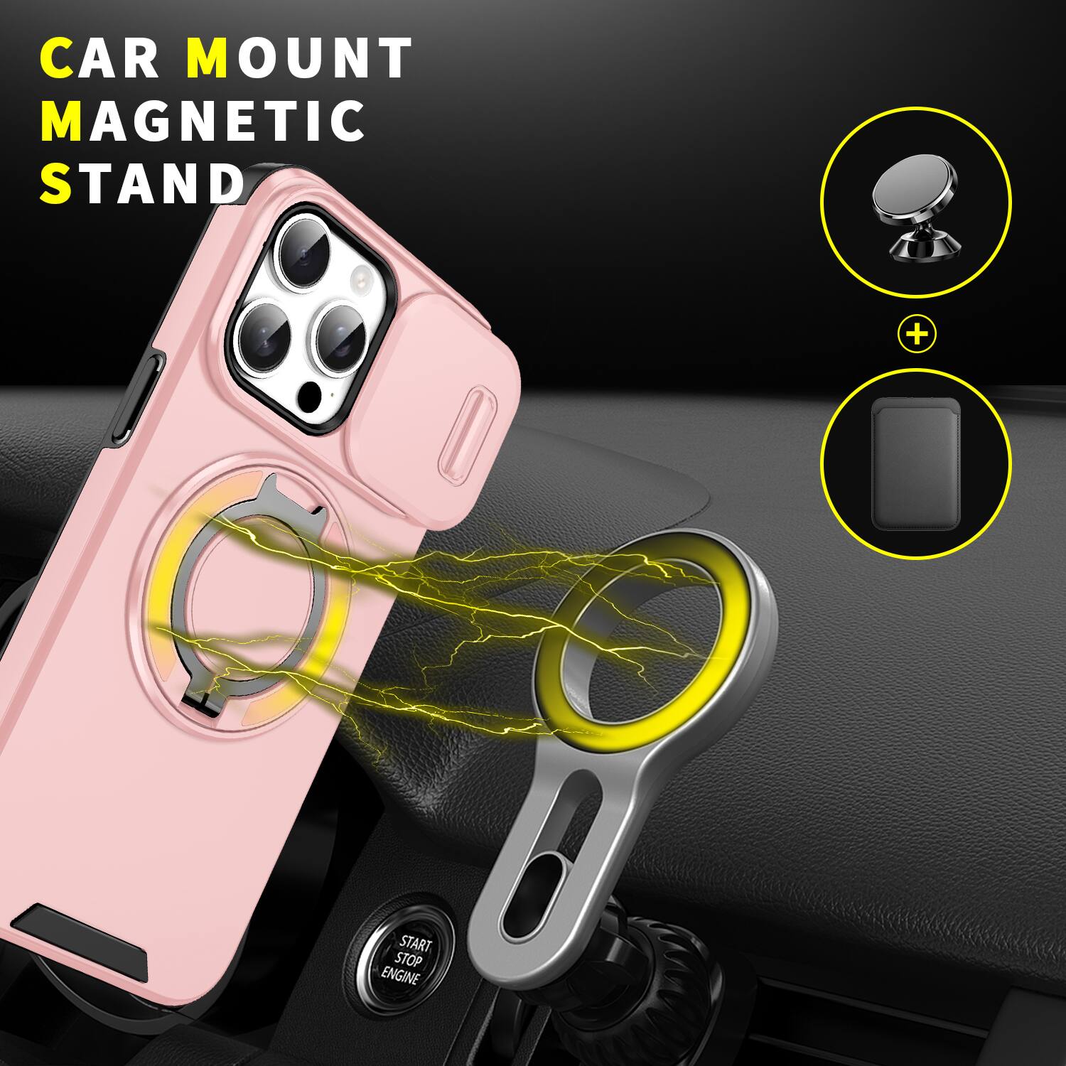 CAR MOUNT MAGNETIC STAND

START STOP ENGINE