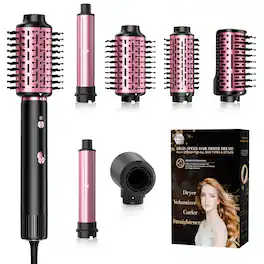 SKIMI - 110,000 RPM Brushless Motor Hair Dryer Brush - 5 Muti-Styler for Fast Drying, Curling, Volumizing & Straightening