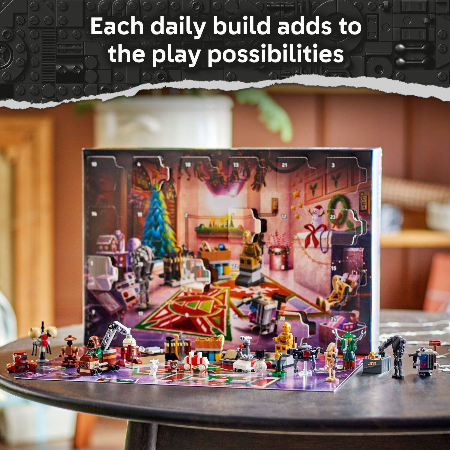 Each daily build adds to the play possibilities
