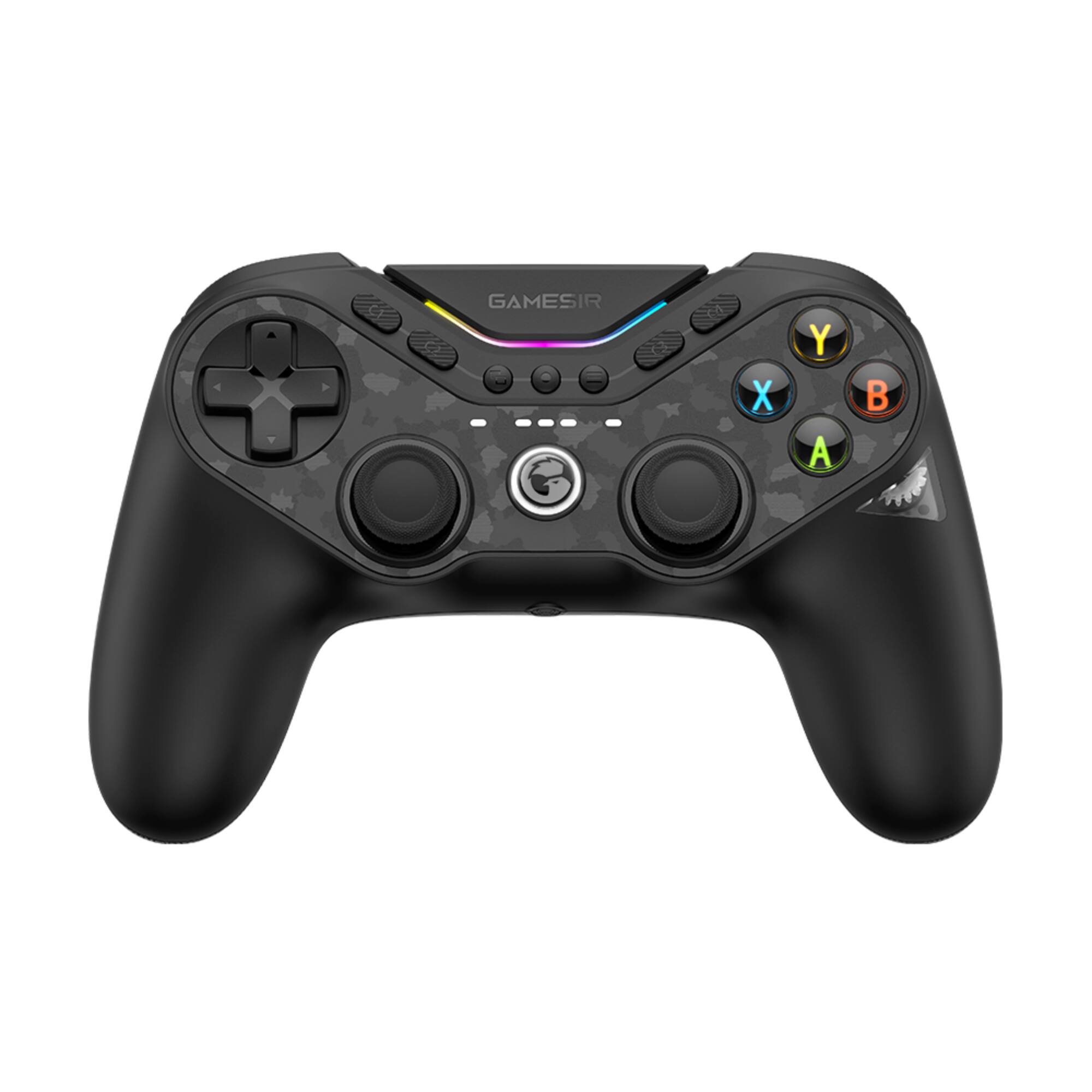 GameSir - Tarantula Pro Wireless Controller Switchable ABXY Buttons, TMR Joysticks, 9 Mappable Buttons, PC/Switch/iOS/Android, RGB - Black