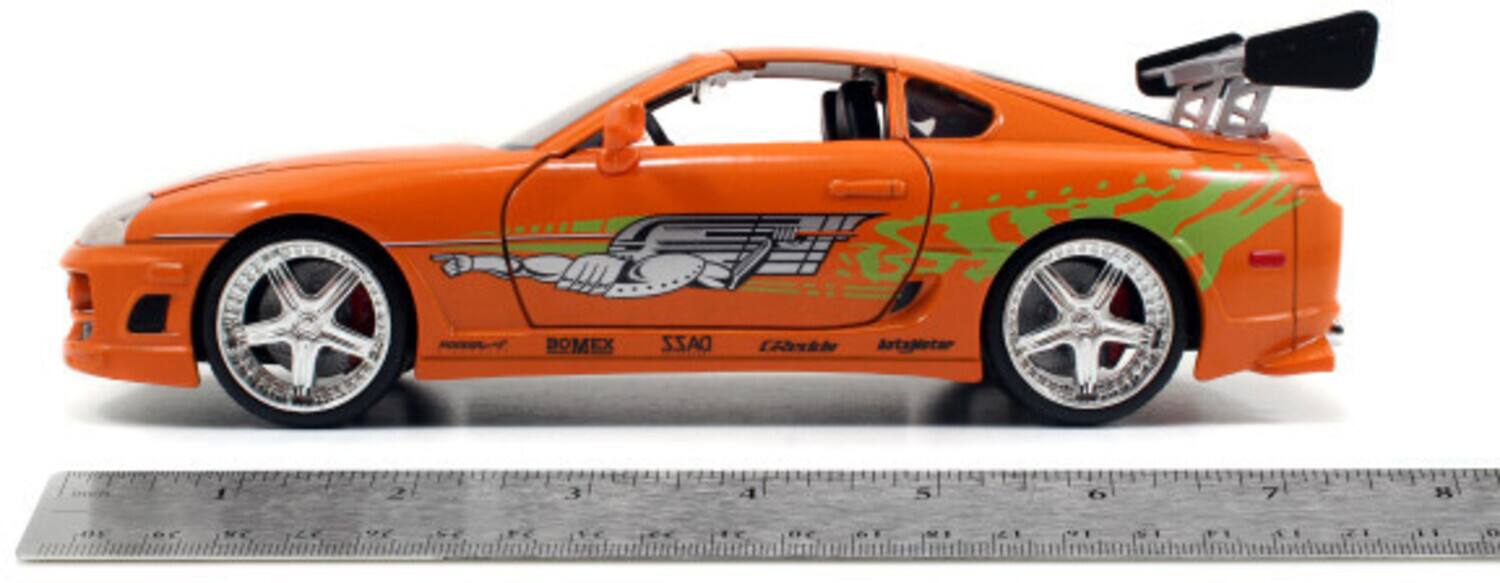 Jada Toys 1:24 Fast & Furious 1 Brian's Toyota Supra Build N