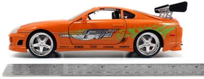 Jada Toys 1:24 Fast & Furious 1 Brian's Toyota Supra Build N Jada Toys 1:24 Fast & Furious 1 Brian's Toyota Supra Build N