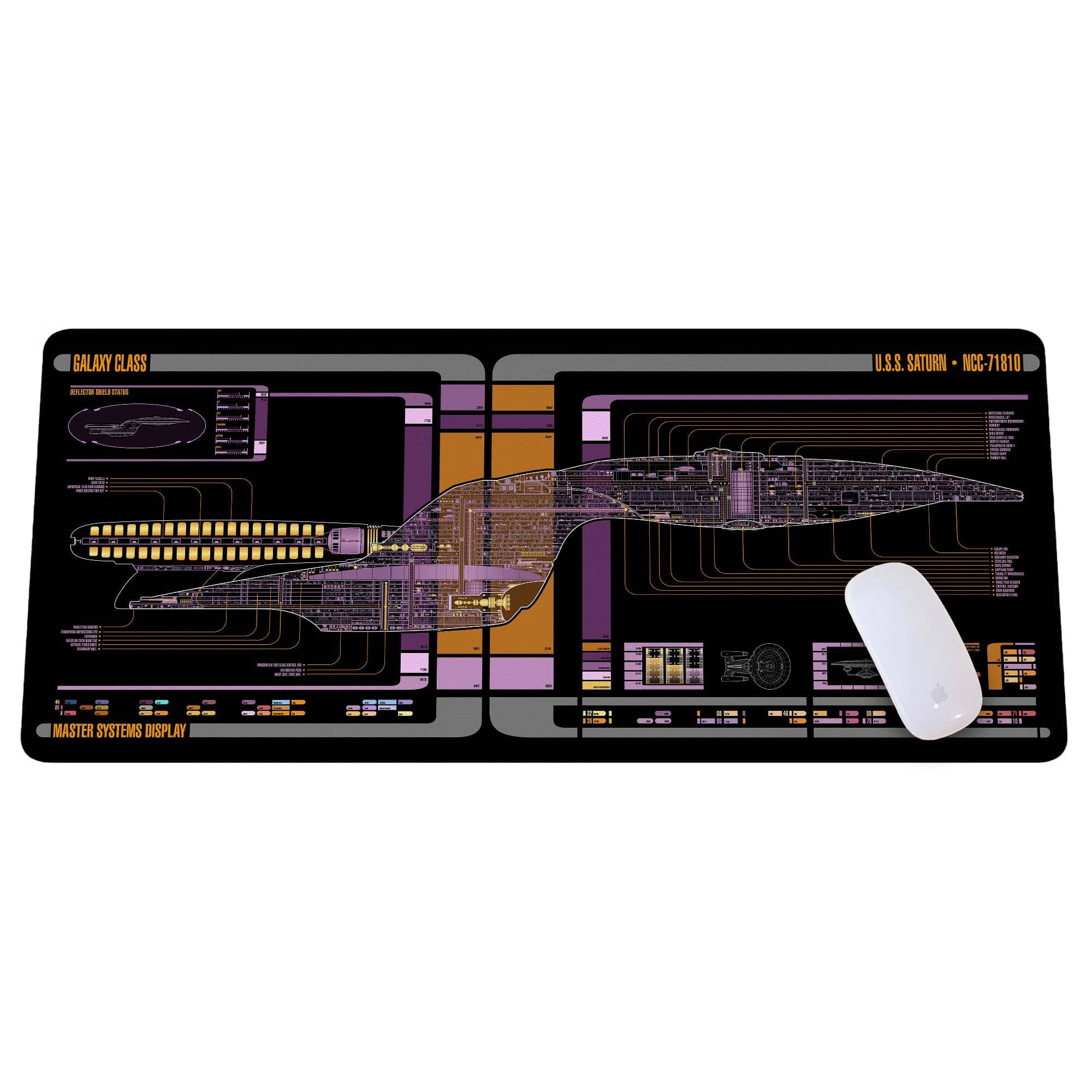 Amazon Sci Fi Control Console Desk Mat 80×30 cm – Large Gaming