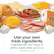**Use your own fresh ingredients**
Customize with your choice of bread, cheese, meat* and more
*Meat must be precooked
---
**Bread Free**
REAL EGG PROTEIN
FAT FREE
CHOLESTEROL FREE
American Heart Association
Heart Check
16 oz (1 lb 8 oz)