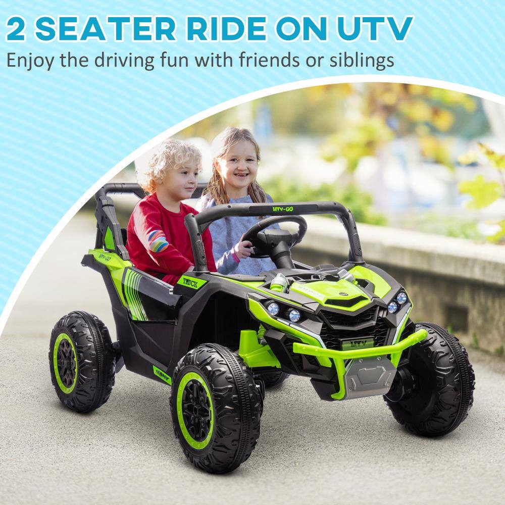 2 SEATER RIDE ON UTV  
Enjoy the driving fun with friends or siblings