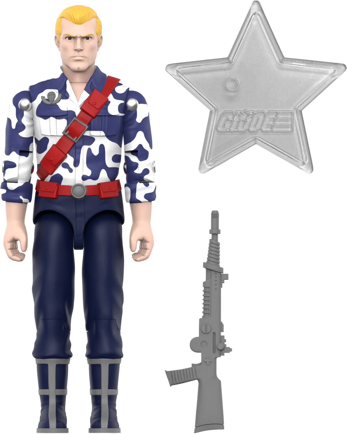 Super7 G.I. Joe ReAction+ Wv8 Duke (America's 250th Anniversary