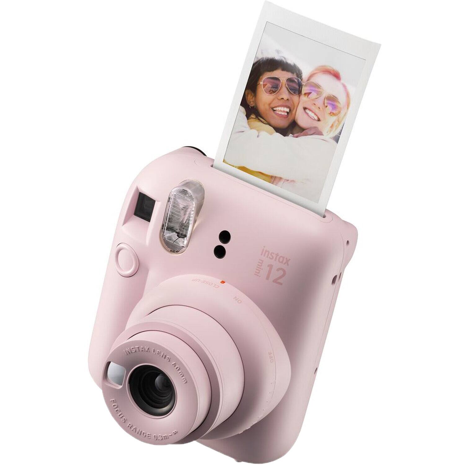 instax mini 12  
instax LENS 40mm  
FOCUS RANGE 0.3m - ∞  
NO  
OFF