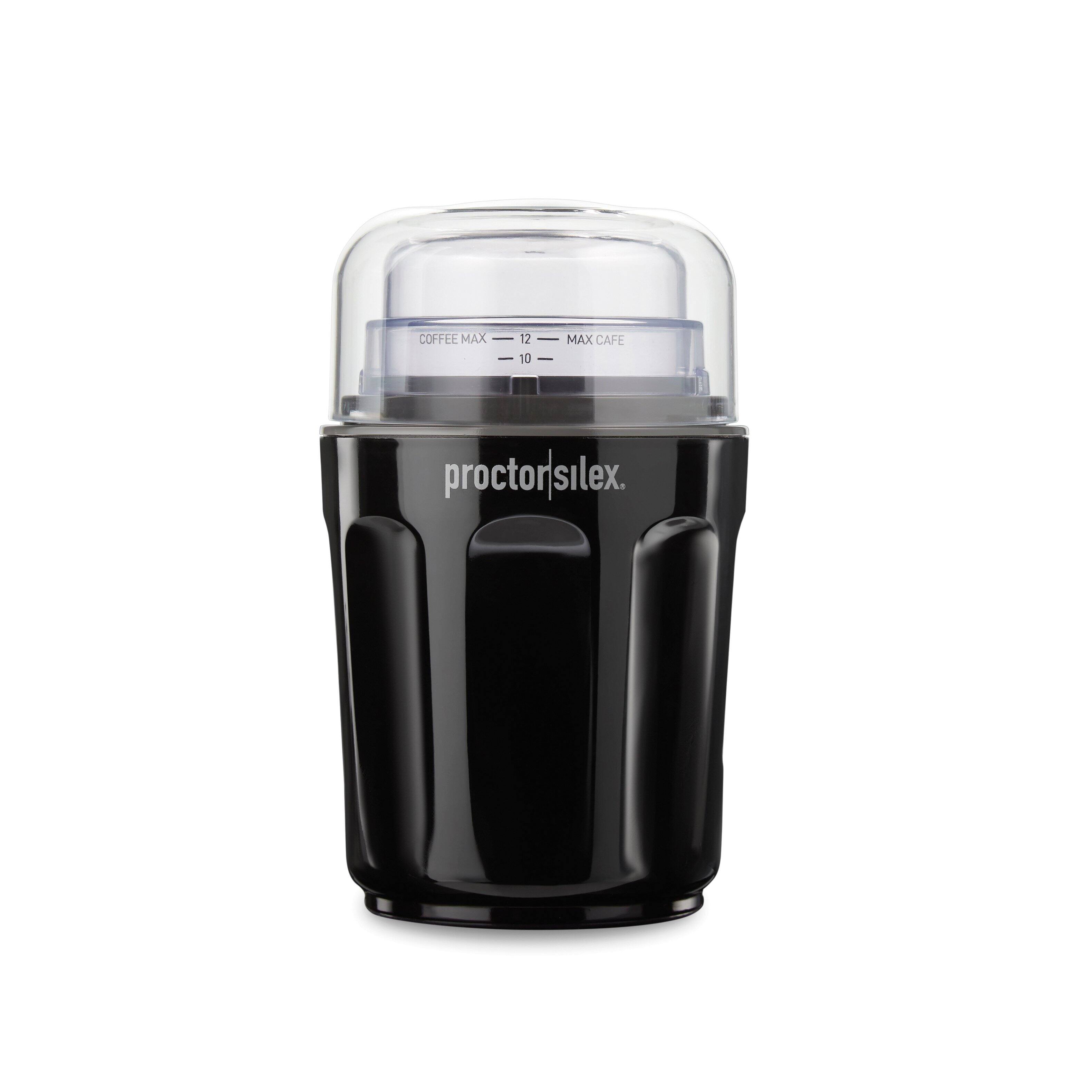Proctor Silex - Sound Shield Coffee Grinder - Black