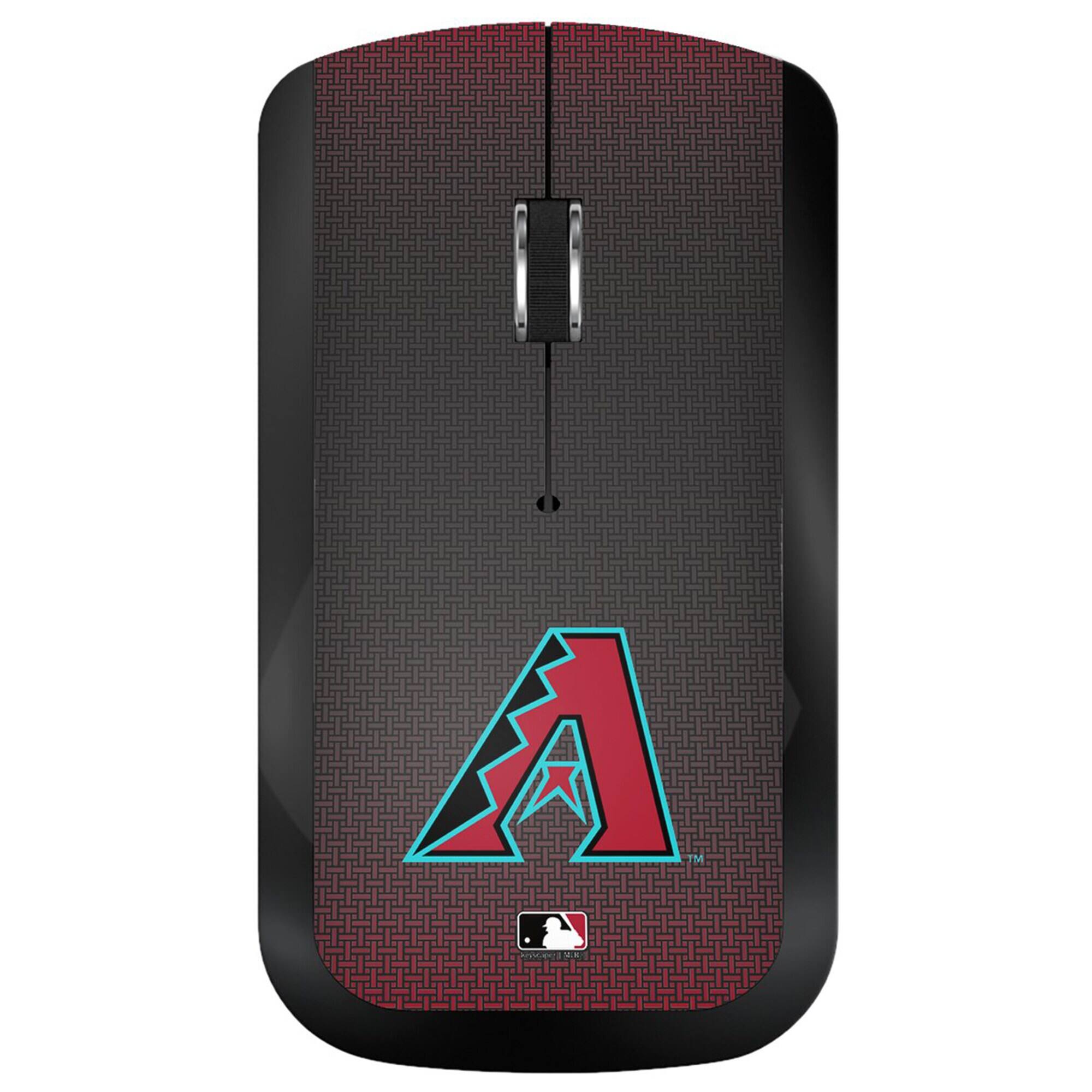 Front. Keyscaper - Arizona Diamondbacks Wireless USB Computer Mouse - Black.