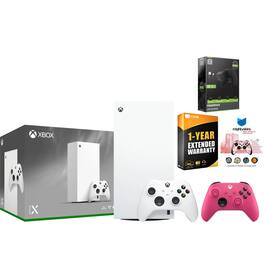 Xbox Series X 1TB Digital Console with Extra Controller, Battery Pack, MightySkins Code and 1 Year Warranty