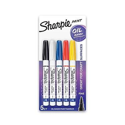 Sharpie Paint  
Oil Based  
Great for Craft Surfaces  

Sharpie Paint  
Oil Based Paint Marker  
Fine  

5 CT  
Oil Based Paint Marker