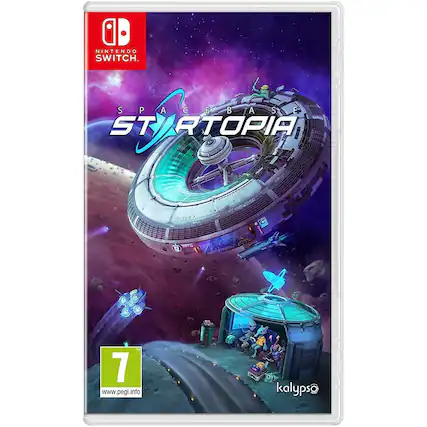 A Nintendo Switch. Spacebase Startopia Sector 07s TM 7 www.pegi.info Kalypso - E10+ (Everyone 10+)