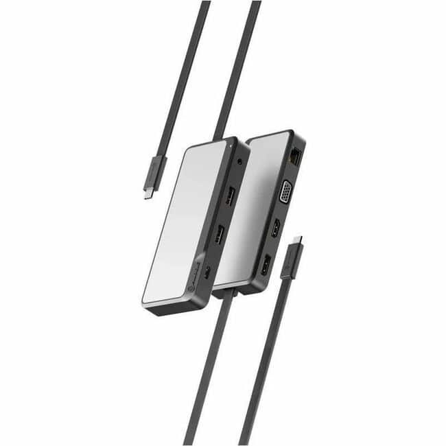 Alogic - Fusion Pro NEXUS USB-C Universal Video Dock Compact Hub - Compact USB-C hub with multiple ports, ensuring