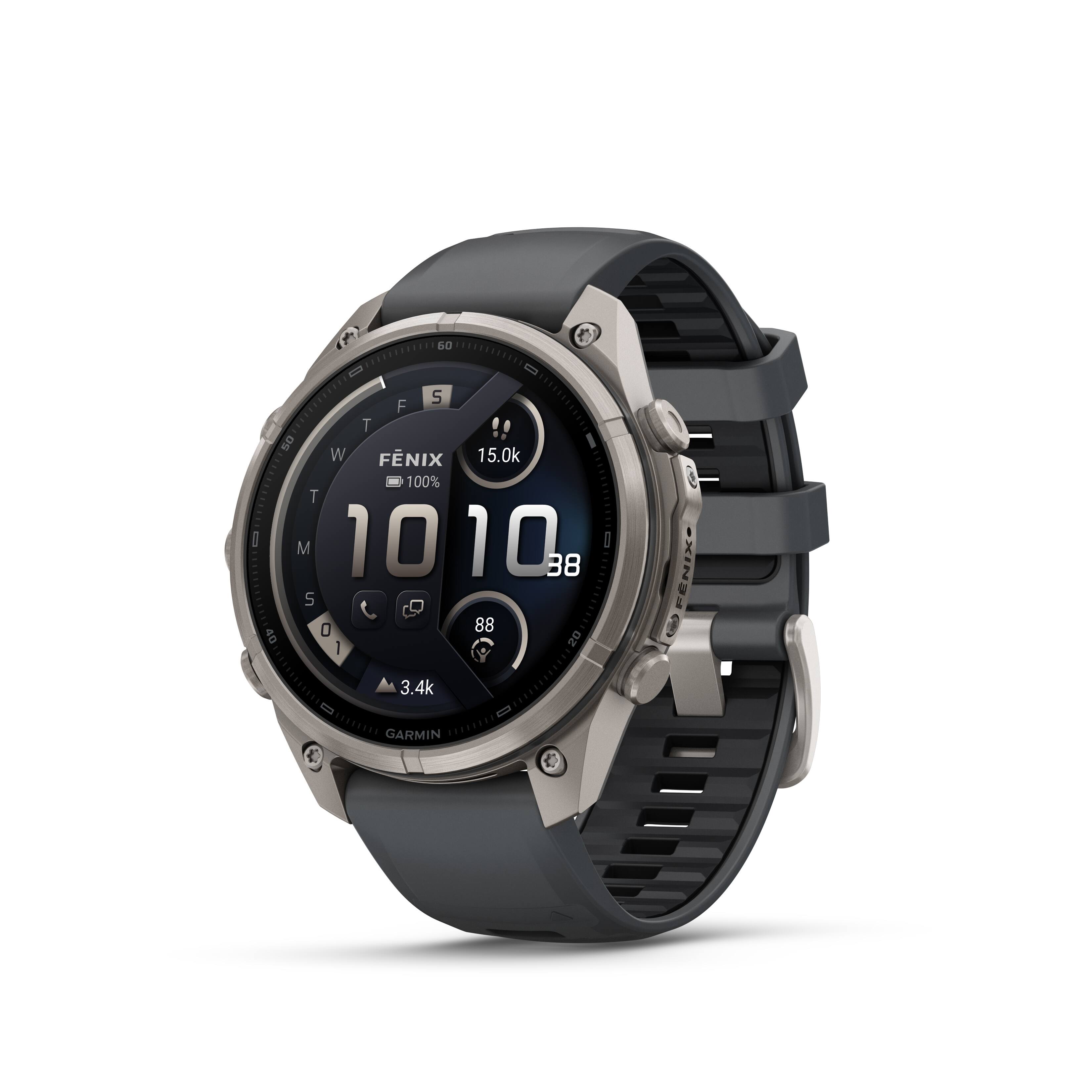 60
5 F T 09 W 15.0k FNIX 100% T I 1010 M 38 5 0 88 40 1 20 3.4k
FENIX
GARMIN