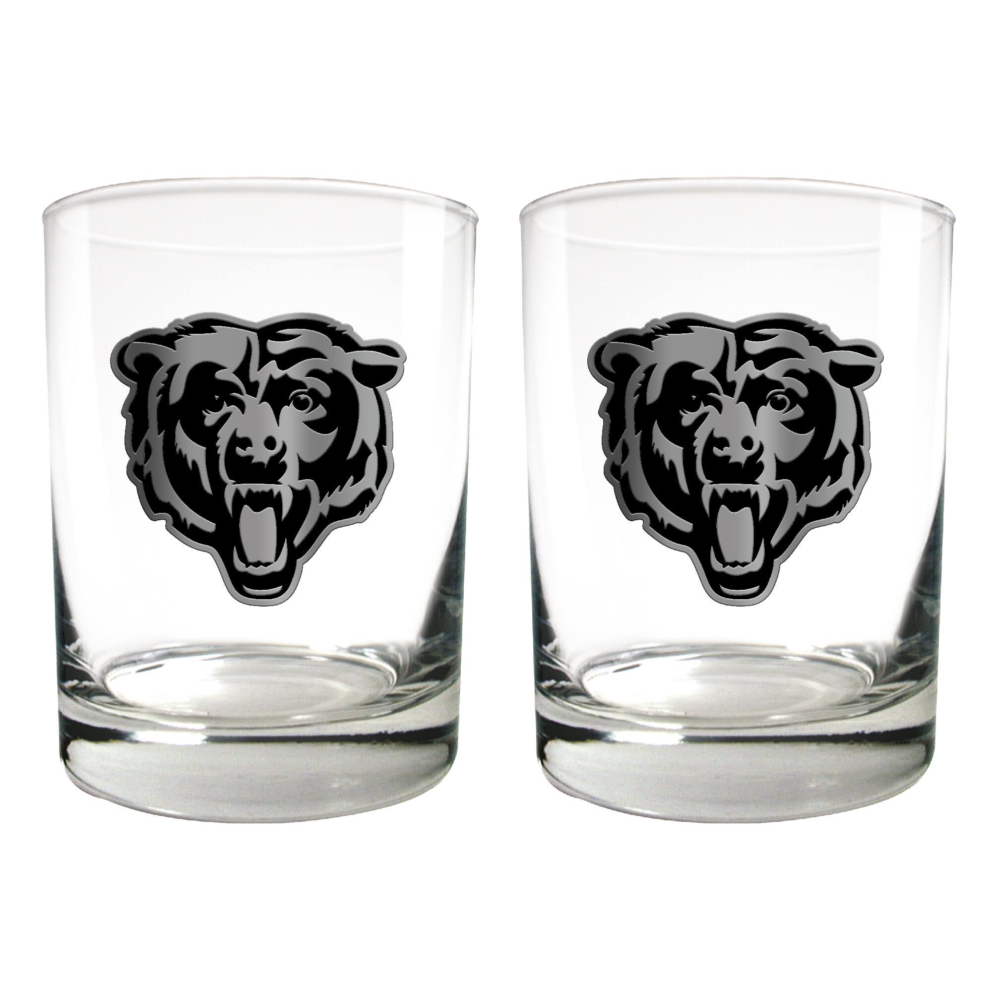 Great American Products Chicago Bears 15oz. Legacy Rocks Glass Set ...