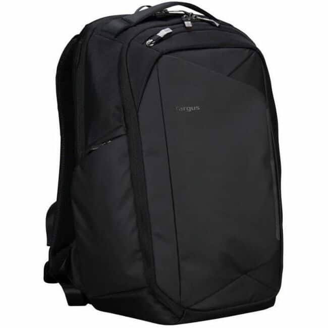 Targus - Targus® 16" Pro-Tek® Tech Backpack - Scratch Resistant, Water Resistant - Shoulder Strap, Trolley Strap, Handle - Black