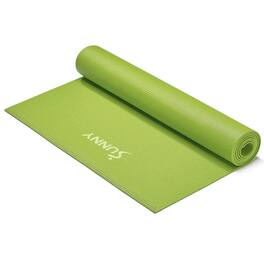 Sunny Health & Fitness - High-Density 4mm Yoga Mat - Green