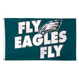 WinCraft - Philadelphia Eagles 3' x 5' Slogan Deluxe Single-Sided Flag - Multicolor