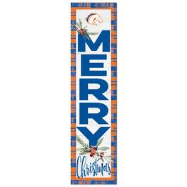 Jardine - UT Arlington Mavericks 12'' x 48'' Outdoor Merry Christmas Leaner - White