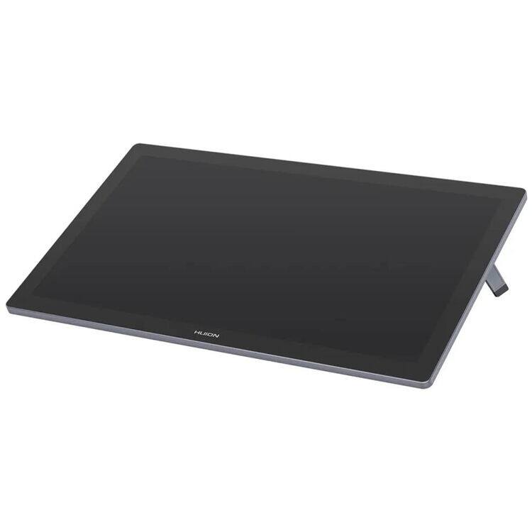 Left. Huion - Kamvas Pro 19 4K UHD Multi-Touch Pen Display - Dark Grey.