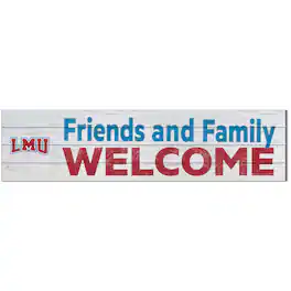 Jardine - Loyola Marymount Lions 10'' x 40'' Friends & Family Welcome Sign - White