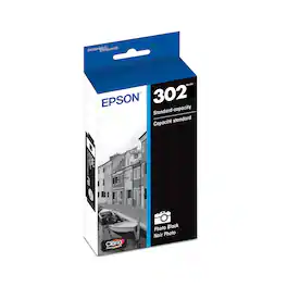 Epson - 302 Standard Capacity Ink Cartridge - Photo Black