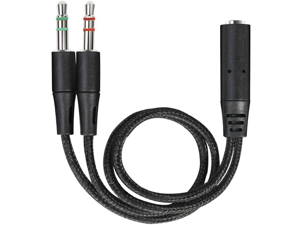 Alt View 6. Adesso - Adesso XTREAMG1 Comfortable Fit & Wear Built-In Noise Cancelling Stereo Gaming Headset with Microphone.