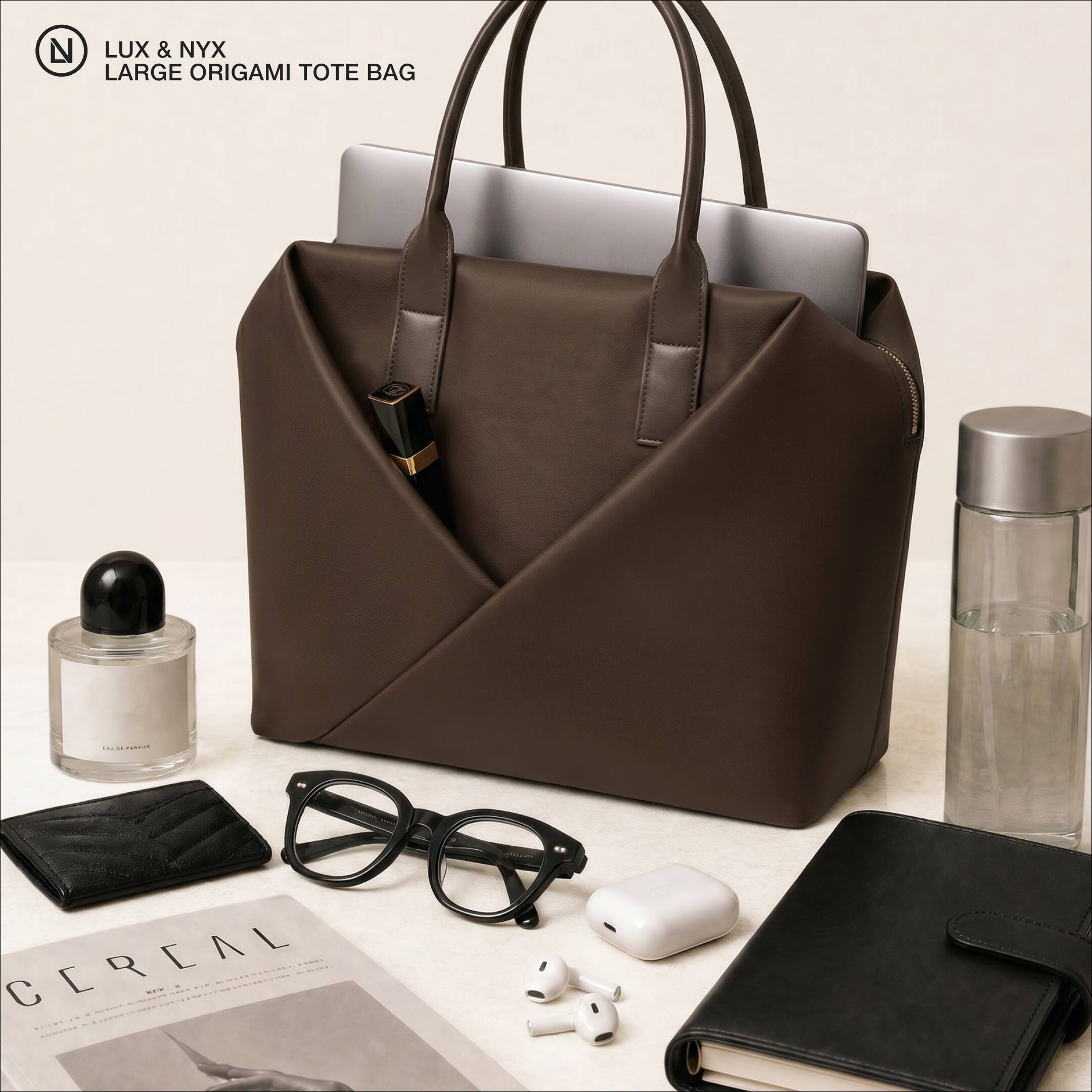 LUX & NYX LARGE ORIGAMI TOTE BAG