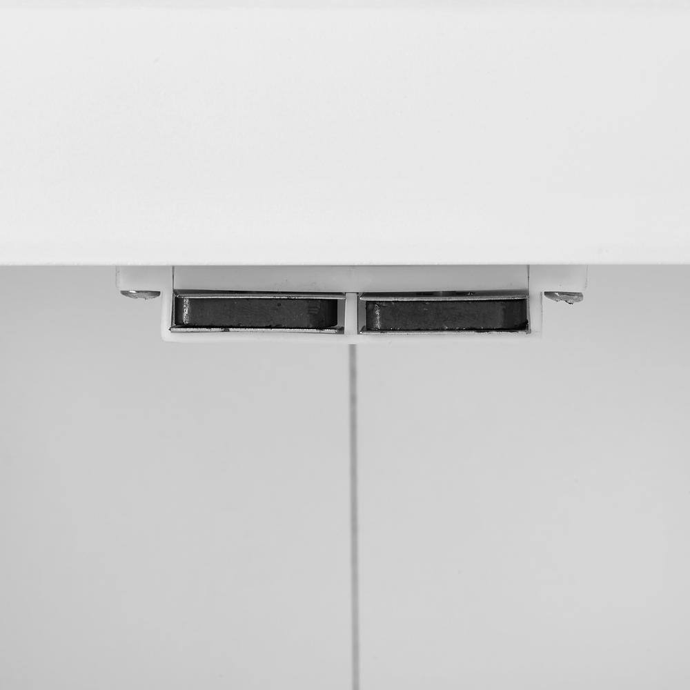 Alt View 8. Crosley Furniture - Savannah Wall Storage Cabinet - White.