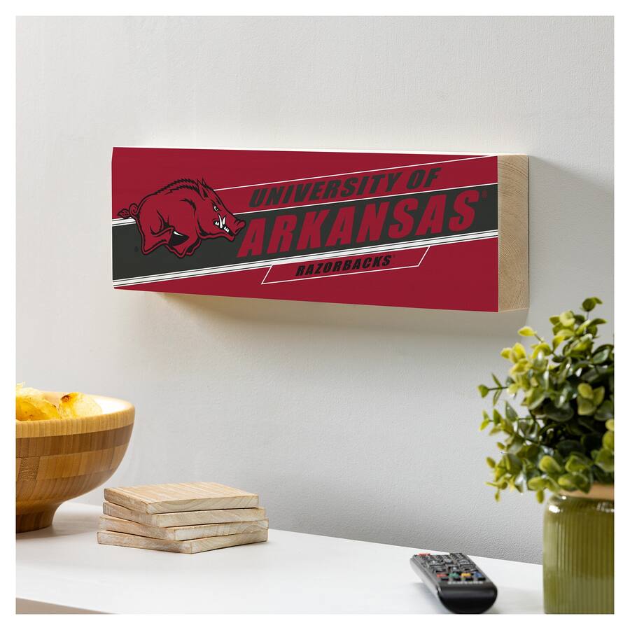 Wood Razorback Sign Evergreen Enterprises Arkansas Razorbacks 5