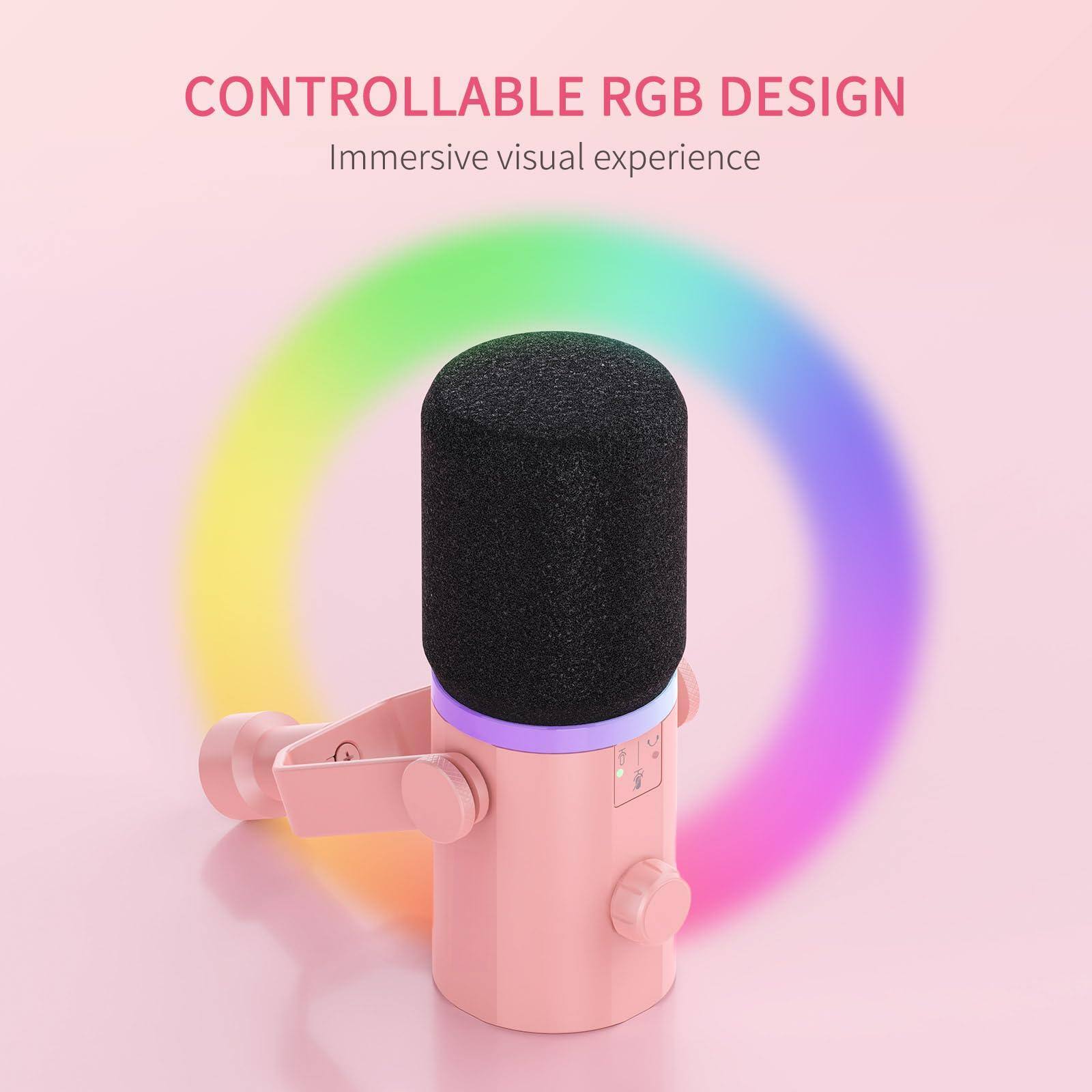 CONTROLLABLE RGB DESIGN  
Immersive visual experience
