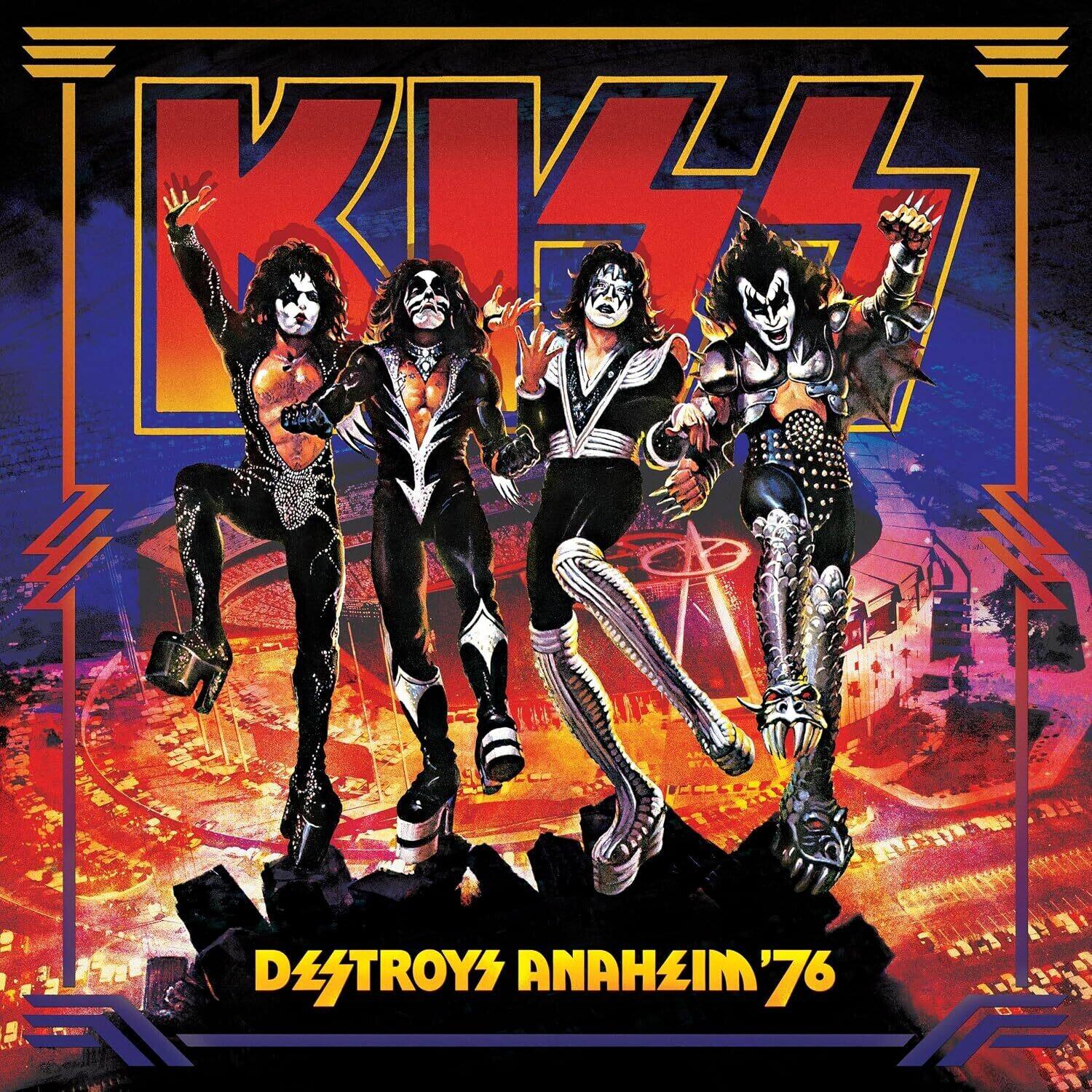 KISS  
DESTROYS ANAHEIM '76