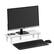 Alt View 3. Furinno - Turn-N-Tube Monitor Riser Stand - White/White.