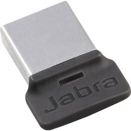 Jabra - LINK 370 MS Bluetooth 4.2 Bluetooth Adapter for Desktop Computer, Notebook - USB 2.0 - External - Black