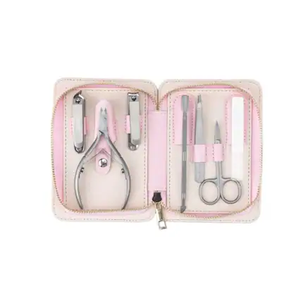 Front. Beauty Hub Ecommerce - Pink Cute Pedicure Nail Set - Pink.