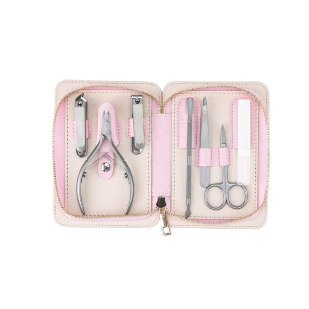 Front. Beauty Hub Ecommerce - Pink Cute Pedicure Nail Set - Pink.