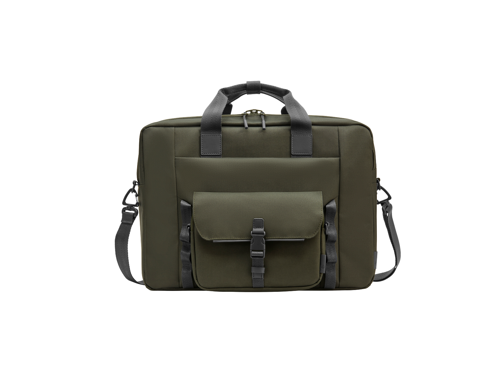 HP - 15.6-inch Modular Laptop Bag - Gray; Green